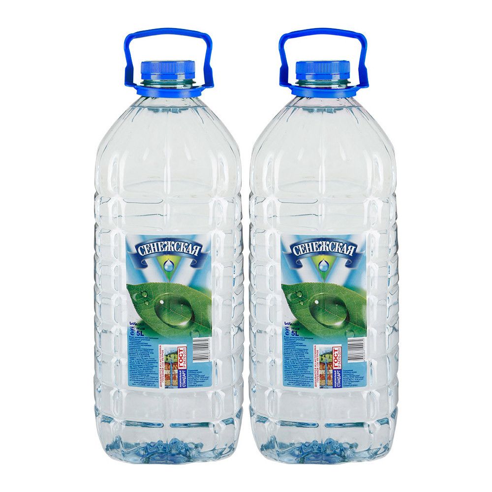 Вода питьевая «СЕНЕЖСКАЯ» негазированная 5л*2 бут