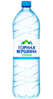 Вода питьевая "Горная вершина" 1,5л*6шт негаз