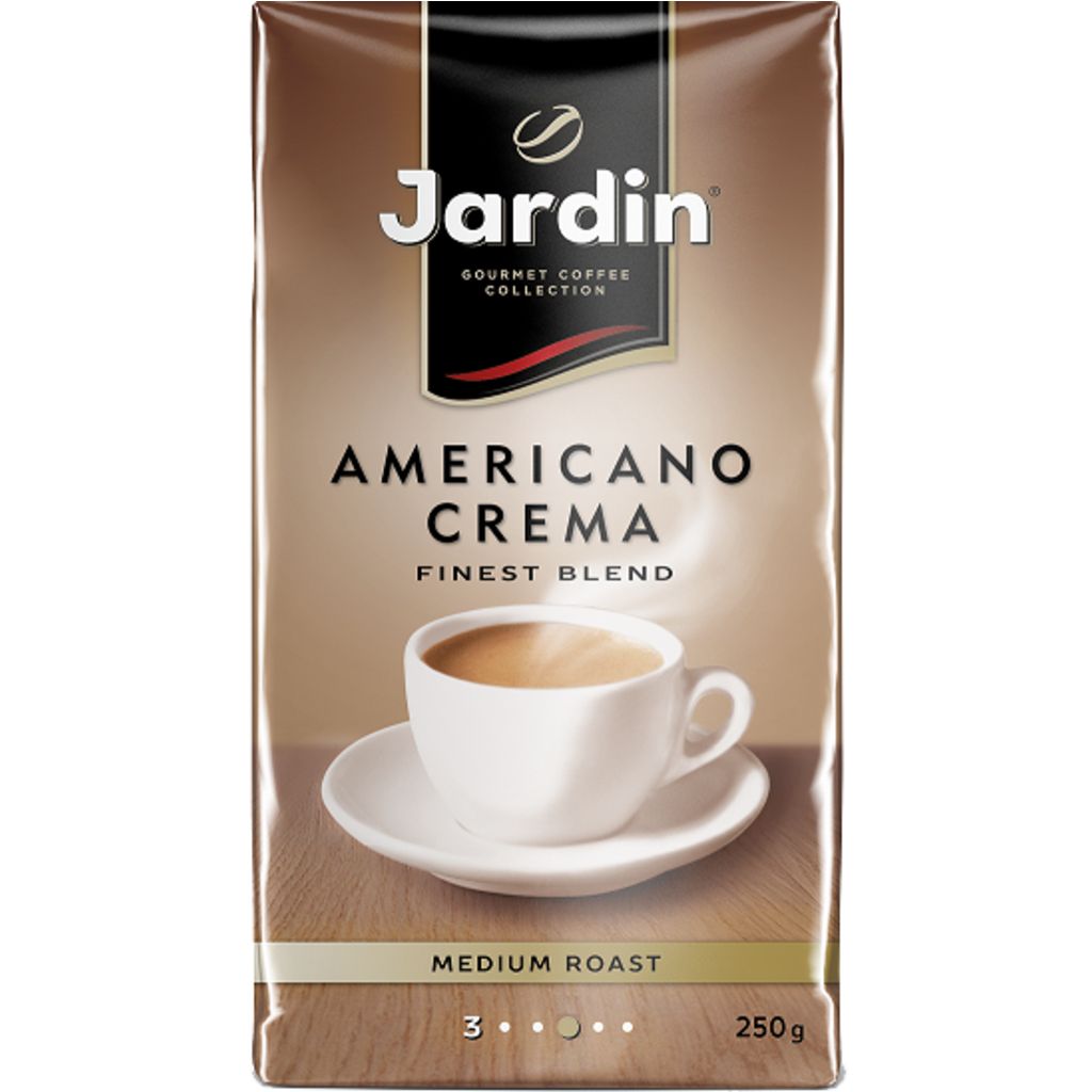 Жардин Американо Крема 250г.кофе мол.жар. прем/сегмент