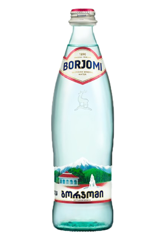 Вода бутилированная Боржоми 0,5л х 12 бут