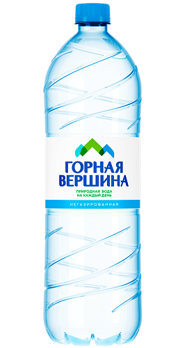 Вода питьевая "Горная вершина" 1,5л*6шт негаз