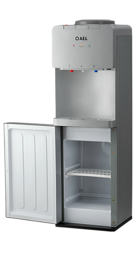 Кулер для воды AEL-LD-422C silver электронный