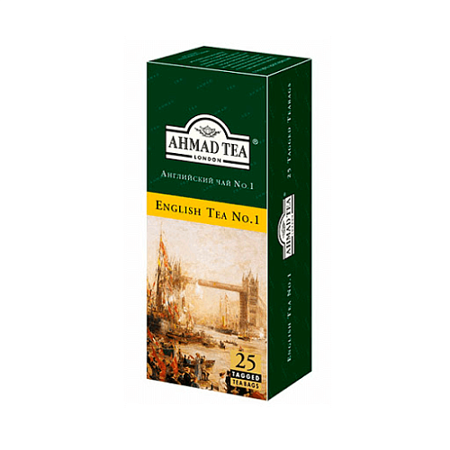 АХМАД "English Tea №1", 25п*1кор*2гр