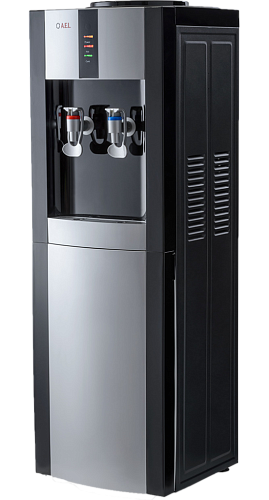 Кулер для воды AEL-47 LCb black/silver с холодильником